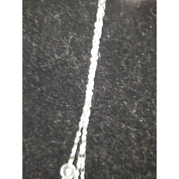 A Lauren Conrad Layered Necklace Silver Tone Cottage Core Elegant Minimalist - Picture 3 of 9